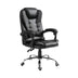 Scaun birou manager Benett negru pu, 62x48x110 cm