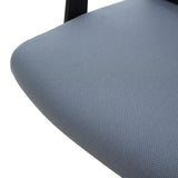 Scaun birou manager Ghost mesh, Gri - Negru, 61x53x93 cm - Gri