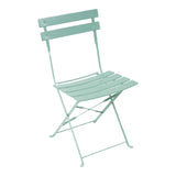 Scaun Bistro pliabil, metalic, Antracit - Verde, 42x46x82 cm - Verde