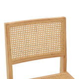 Scaun Brenin, lemn, Natural, 45x56x82 cm