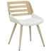 Scaun Brody, Natural - Nuc, 55x51x76 cm