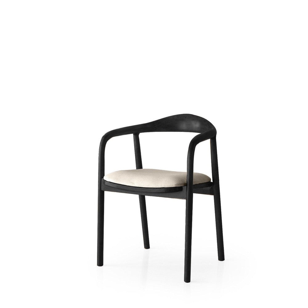 Scaun Bucatarie Sufragerie Sunny, 52x77x51 cm - Gri deschis Negru