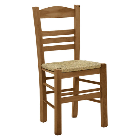 Scaun cafenea cu covoraș Ronson-Charchie lemn de nuc, 42x40x89 cm