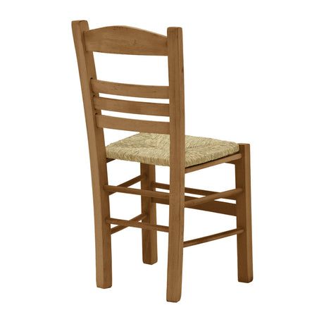 Scaun cafenea cu covoraș Ronson-Charchie lemn de nuc, 42x40x89 cm