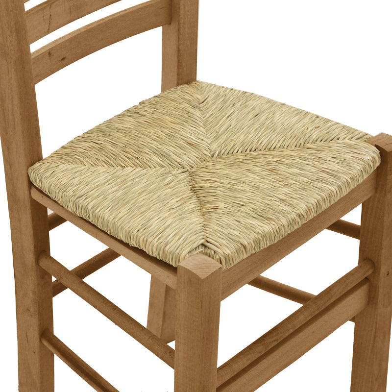 Scaun cafenea cu covoraș Ronson-Charchie lemn de nuc, 42x40x89 cm