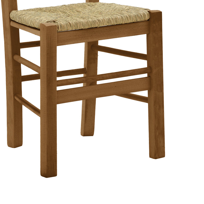 Scaun cafenea cu covoraș Ronson-Charchie lemn de nuc, 42x40x89 cm
