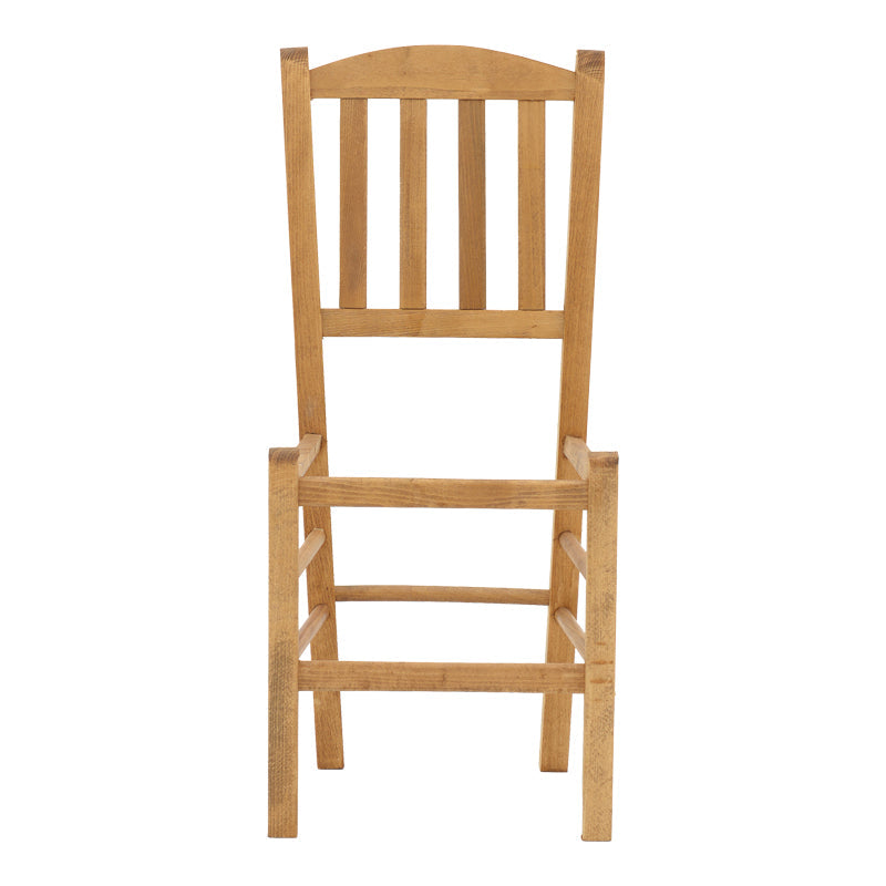 Scaun cafenea Damnir lemn masiv de fag lustruit, nuc, 41x42x92 cm