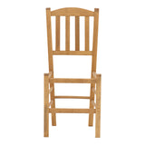 Scaun cafenea Damnir lemn masiv de fag lustruit, nuc, 41x42x92 cm
