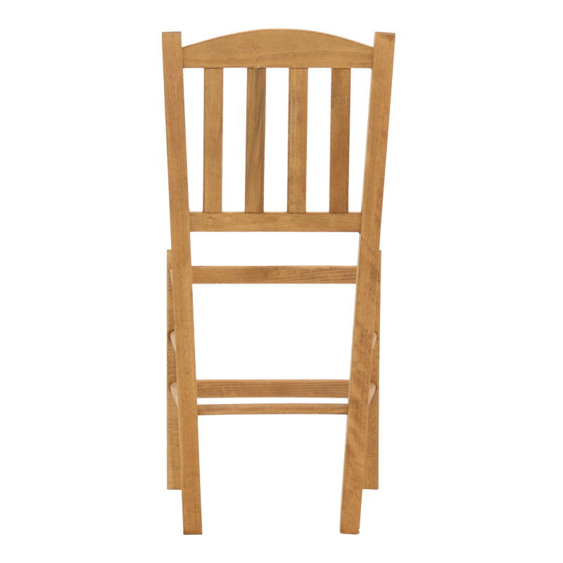 Scaun cafenea Damnir lemn masiv de fag lustruit, nuc, 41x42x92 cm, foto produs