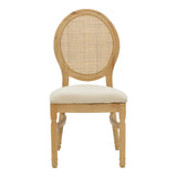 Scaun Canco Natural-ratan, Natural, 50x55x98 cm