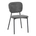 Scaun Cathair, boucle si metal, 48x53x82 cm