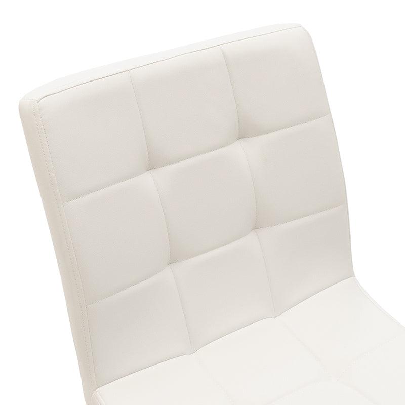 Scaun Cian II, Alb, 56x43x81 cm
