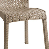 Scaun Confident, 55x50x83 cm - Bej