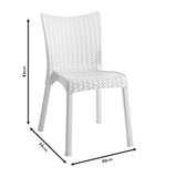Scaun Confident, 55x50x83 cm - Bej