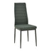 Scaun confort Parker Antracit & metal, Negru, 39x48x95 cm