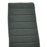 Scaun confort Parker Antracit & metal, Negru, 39x48x95 cm - Antracit