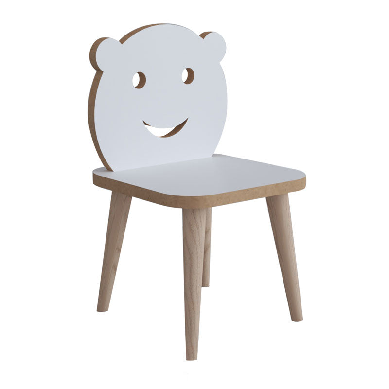 Scaun copii Jerry, Lemn, Diverse culori, 30x30x52 cm