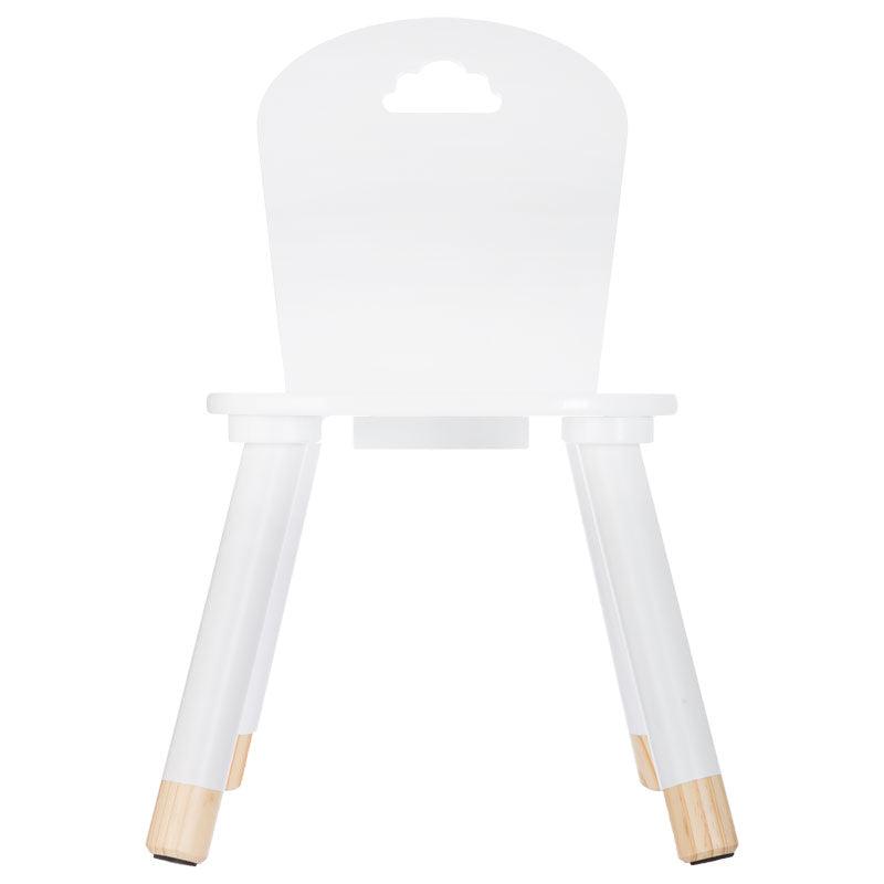 Scaun copii Playful alb 32x32x50cm