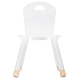Scaun copii Playful alb 32x32x50cm