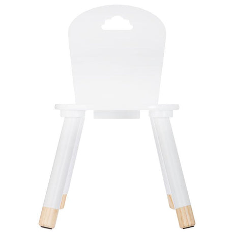 Scaun copii Playful alb 32x32x50cm