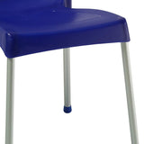 Scaun Crafted, 50x55x83 cm - Albastru