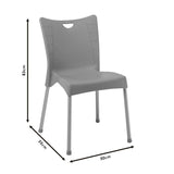 Scaun Crafted, 50x55x83 cm - Bej