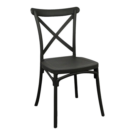 Scaun Crossie, Diverse culori, 38x46x82 cm