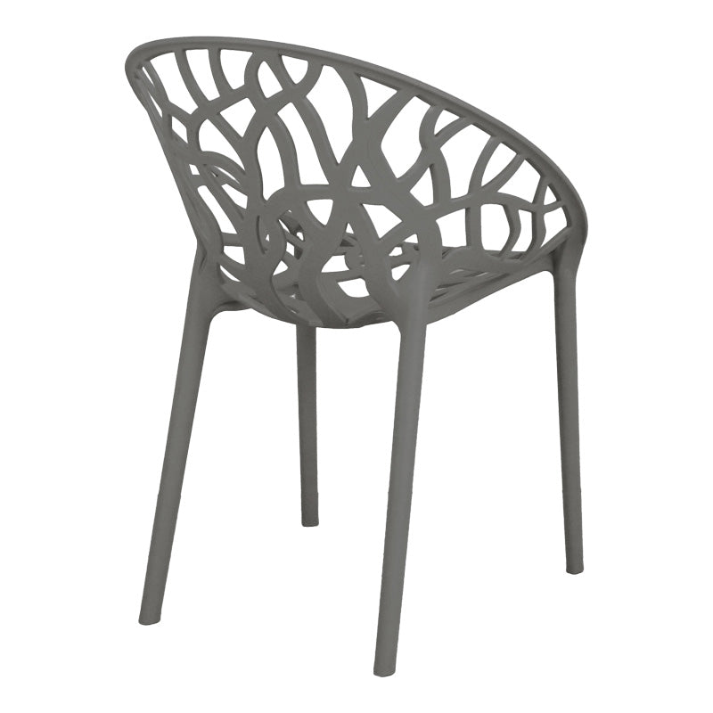 Scaun cu brate Daren, antracit, 59x60x80 cm