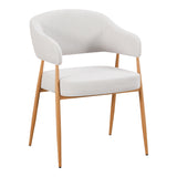 Scaun cu brațe Filonda, picioare natur, Diverse culori, 47x58x79 cm - Crem | SKU: 428-000004 | Scaun cu brațe Filonda, picioare natur, 47x58x79 cm, varianta Crem, produs pentru amenajarea locuinței, disponibil online în România la CasaMob