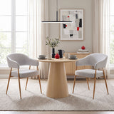 Scaun cu brațe Filonda, picioare natur, Diverse culori, 47x58x79 cm - Gri | SKU: 428-000005 | Scaun cu brațe Filonda, picioare natur, 47x58x79 cm, varianta Gri, produs pentru amenajarea locuinței, disponibil online în România la CasaMob