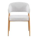 Scaun cu brațe Filonda, picioare natur, Diverse culori, 47x58x79 cm - Gri | SKU: 428-000005 | Scaun cu brațe Filonda, picioare natur, 47x58x79 cm, varianta Gri, produs pentru amenajarea locuinței, disponibil online în România la CasaMob