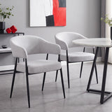 Scaun cu brațe Filonda, picioare negre, Diverse culori, 47x58x79 cm - Gri | SKU: 428-000003 | Scaun cu brațe Filonda, picioare negre, 47x58x79 cm, varianta Gri, produs pentru amenajarea locuinței, disponibil online în România la CasaMob