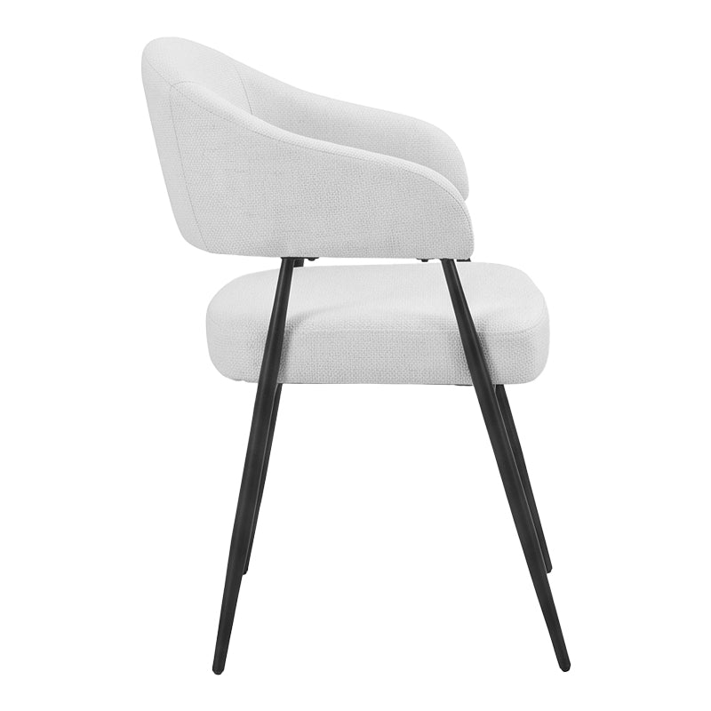 Scaun cu brațe Filonda, picioare negre, Diverse culori, 47x58x79 cm - Gri | SKU: 428-000003 | Scaun cu brațe Filonda, picioare negre, 47x58x79 cm, varianta Gri, produs pentru amenajarea locuinței, disponibil online în România la CasaMob