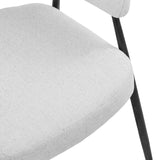 Scaun cu brațe Filonda, picioare negre, Diverse culori, 47x58x79 cm - Gri | SKU: 428-000003 | Scaun cu brațe Filonda, picioare negre, 47x58x79 cm, varianta Gri, produs pentru amenajarea locuinței, disponibil online în România la CasaMob