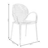 Scaun cu brate Flair diverse culoare, 58x52x87 cm - Gri