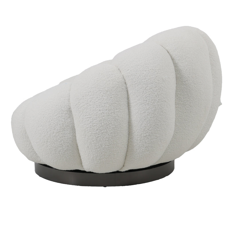 Scaun cu brate pivotant Nester, Diverse culori, 98x97x69 cm - Alb