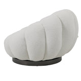 Scaun cu brate pivotant Nester, Diverse culori, 98x97x69 cm - Alb