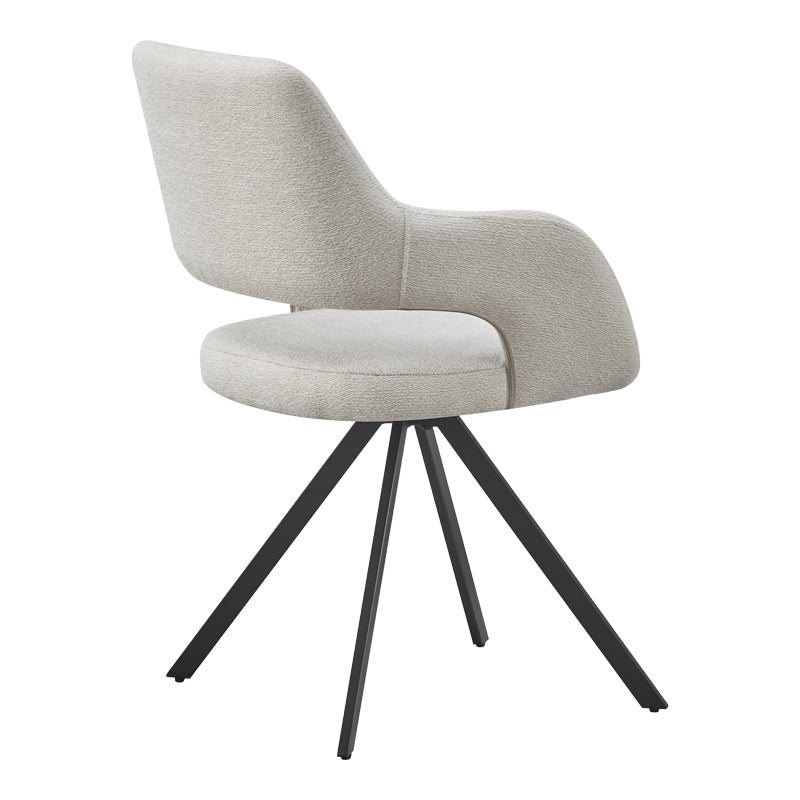 Scaun cu brațe Tate, Diverse culori, 59x57x87 cm - Gri deschis | SKU: 093-000048 | Scaun cu brațe Tate, 59x57x87 cm, varianta Gri deschis, produs pentru amenajarea locuinței, disponibil online în România la CasaMob
