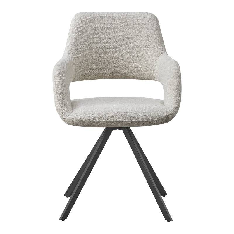 Scaun cu brațe Tate, Diverse culori, 59x57x87 cm - Gri deschis | SKU: 093-000048 | Scaun cu brațe Tate, 59x57x87 cm, varianta Gri deschis, produs pentru amenajarea locuinței, disponibil online în România la CasaMob