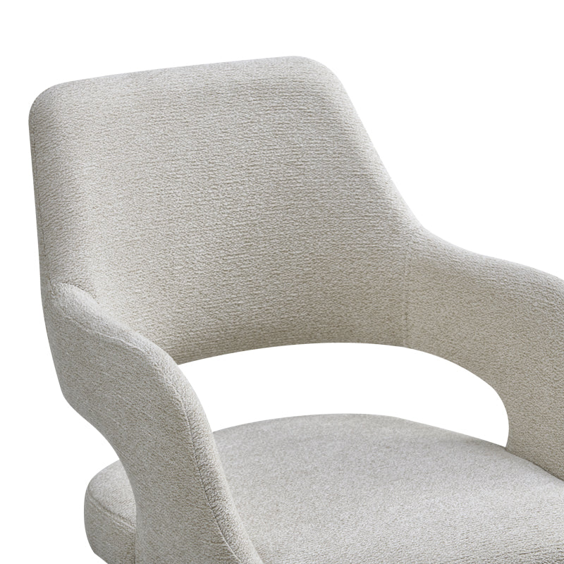 Scaun cu brațe Tate, Diverse culori, 59x57x87 cm - Gri deschis | SKU: 093-000048 | Scaun cu brațe Tate, 59x57x87 cm, varianta Gri deschis, produs pentru amenajarea locuinței, disponibil online în România la CasaMob