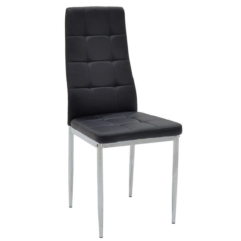 Scaun Cube, picioare, cromate, 48x50x90 cm - Scaun Cube, picioare, cromate, 48x50x90 cm - 127-000109