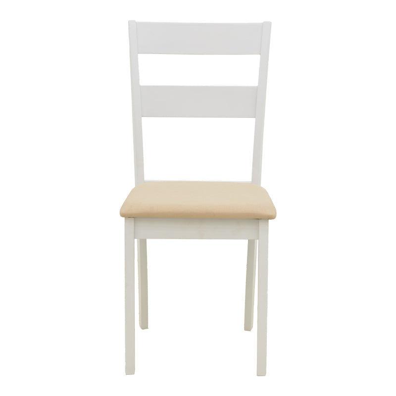 Scaun Dallan chair, Alb - Natural, 40x48x89 cm - Alb