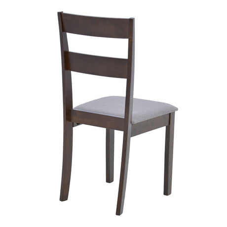 Scaun Dallan, Lemn, Nuc, 40x47x89 cm