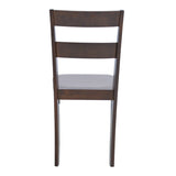 Scaun Dallan, Lemn, Nuc, 40x47x89 cm