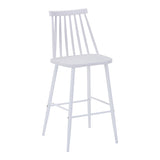 Scaun de bar Aurora I, polipropilena si metal, 42x47x99 cm - Scaun de bar Aurora I, polipropilena si metal, 42x47x99 cm