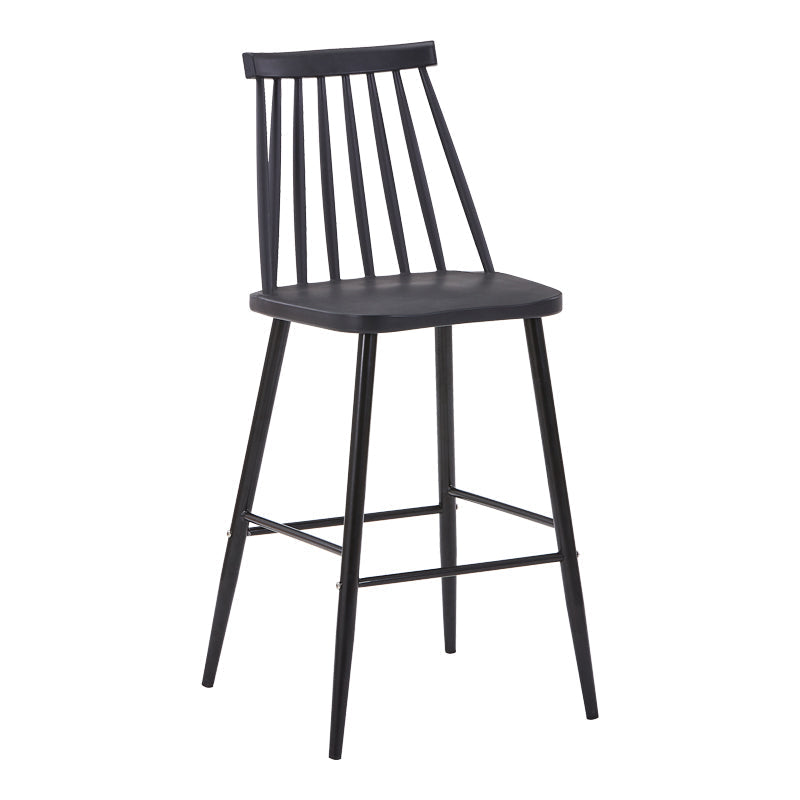 Scaun de bar Aurora I, polipropilena si metal, 42x47x99 cm - Scaun de bar Aurora I, polipropilena si metal, 42x47x99 cm - 327-000050