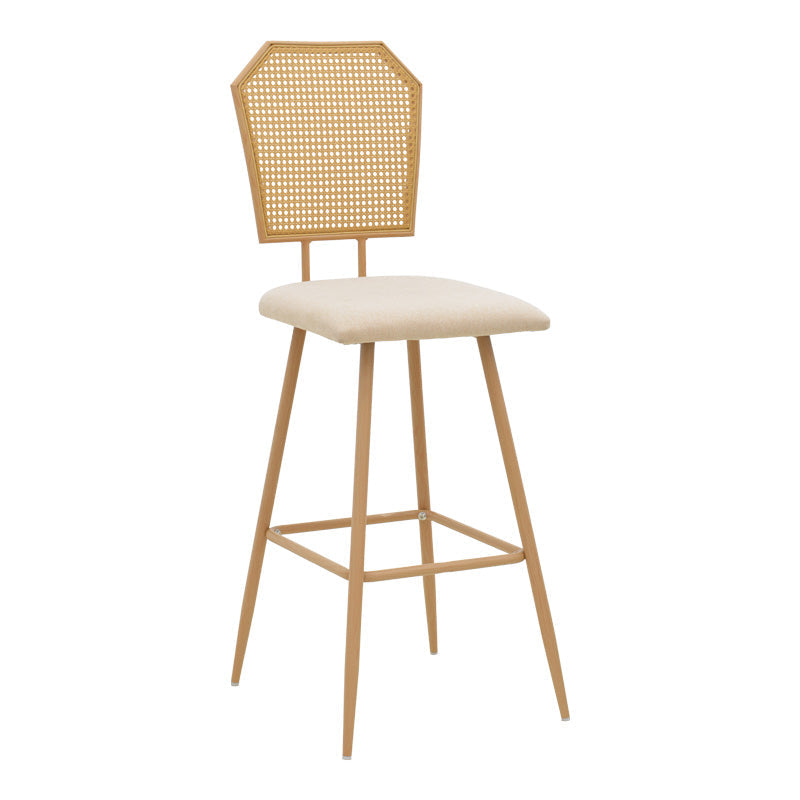 Scaun de bar Camilla I, Bej, 47x58x117 cm