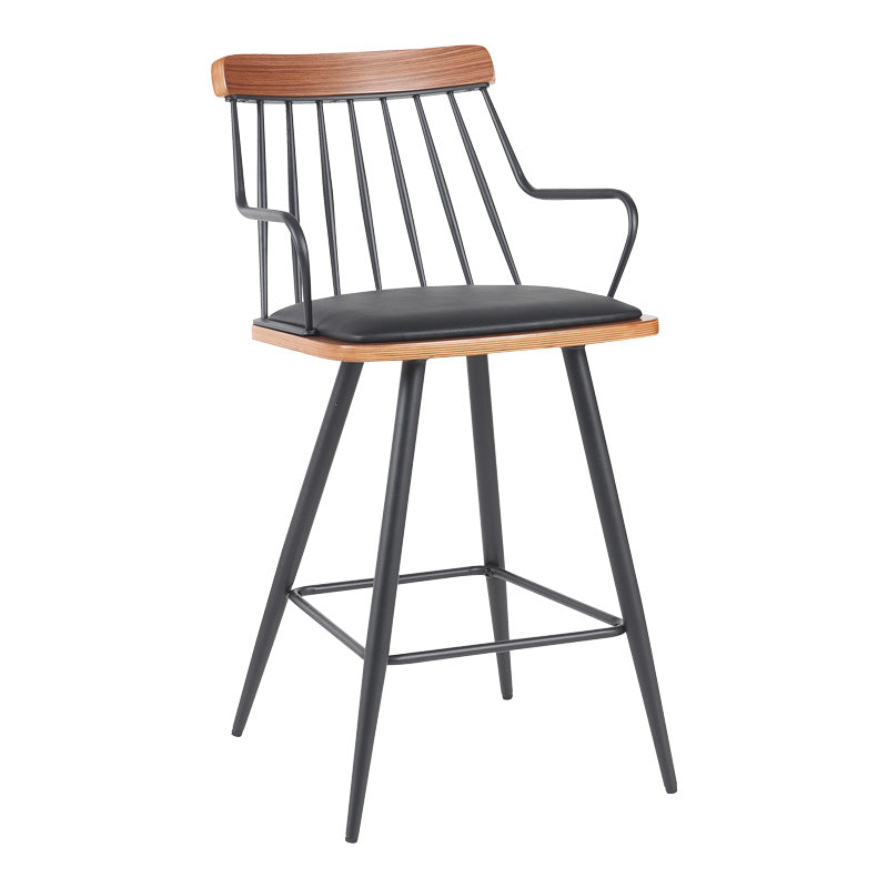 Scaun de bar Posse, lemn si metal, 48x54x92 cm - Scaun de bar Posse, lemn si metal, 48x54x92 cm