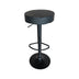 Scaun de bar Dianors reglabil pe inaltime, negru-negru, 38x38x75 cm