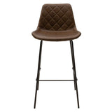 Scaun de bar Faith, metal, Diverse culori, 50x54x104 cm - Maro